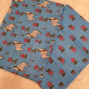 mul mul pichwai cotton quart set ( R 19 )