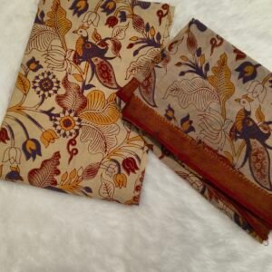 kalamkari cotton top and dupatta ( A 01 )